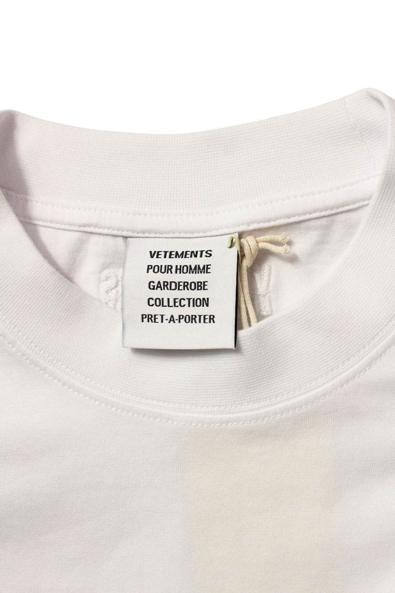 Vetements 26SS Logo T-Shirt White Size L