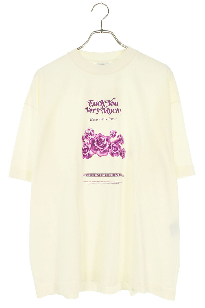 Vetements 26SS T-Shirt White Size S