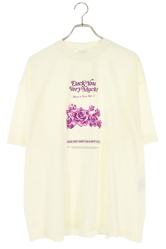Vetements 26SS T-Shirt White Size S