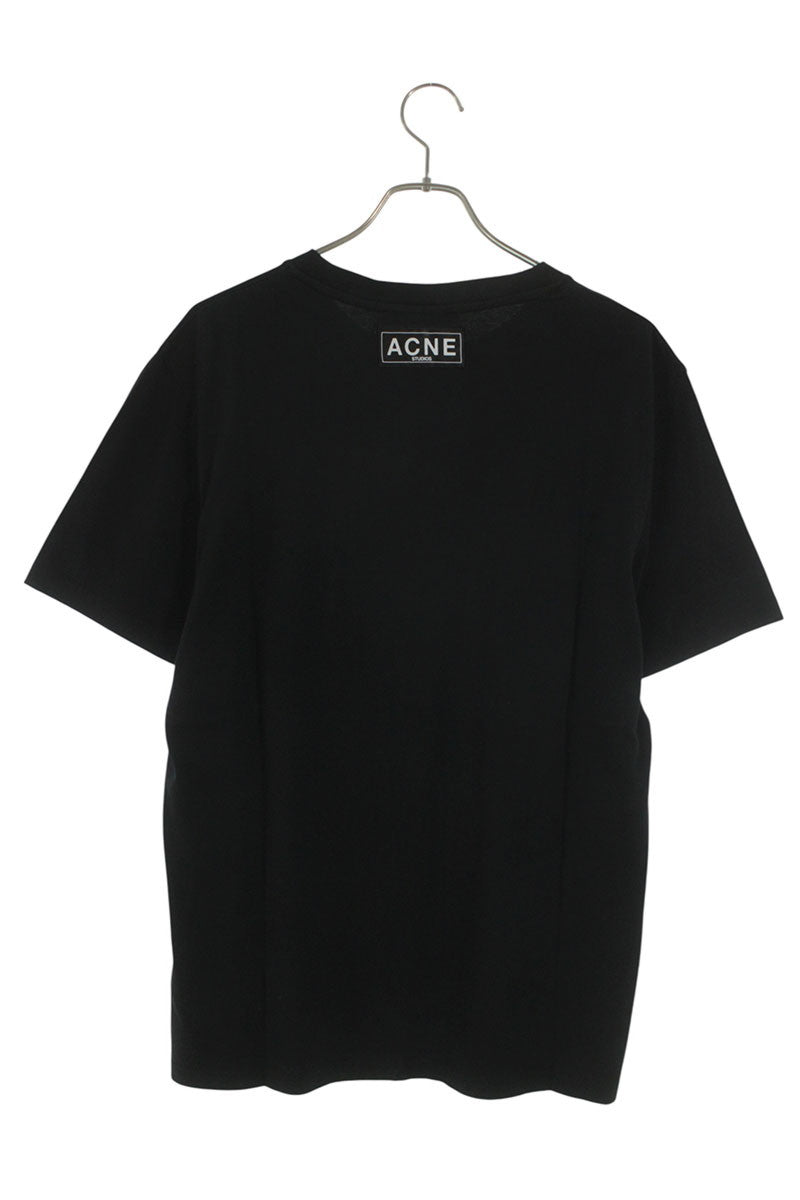 ACNE STUDIOS Circle Print T-shirt Black Cotton Size L