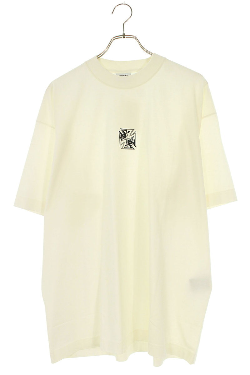 Vetements 26SS Logo T-Shirt White Size XS