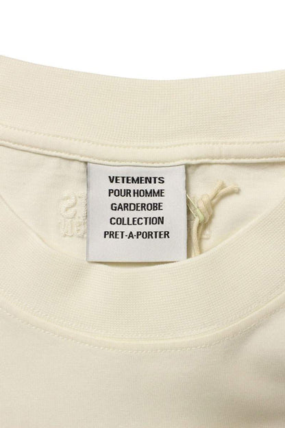 Vetements 26SS T-Shirt White Size M