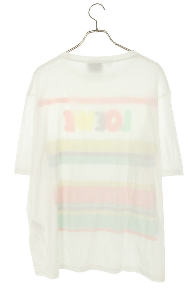 Loewe Logo Print T-Shirt White Size M