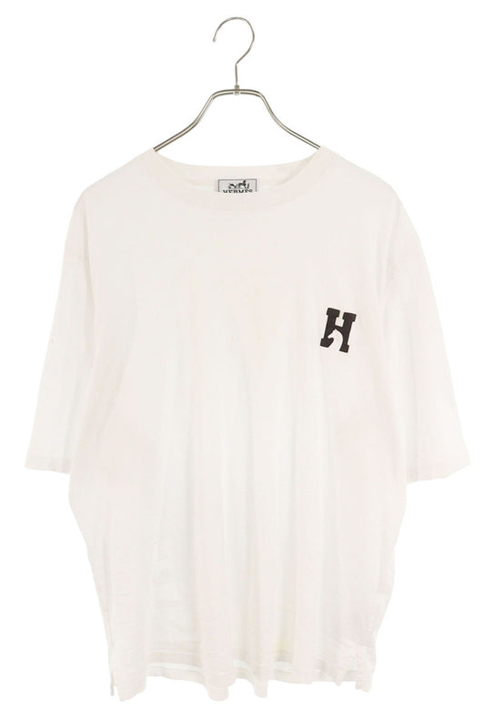 Hermes Leather T-Shirt White Size XXL