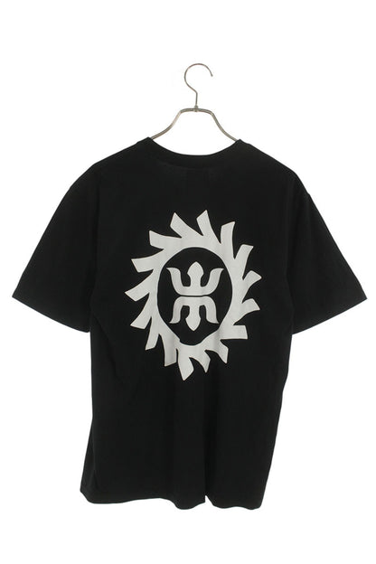 WTAPS MON Tee Black Cotton Back Print T-Shirt Size M