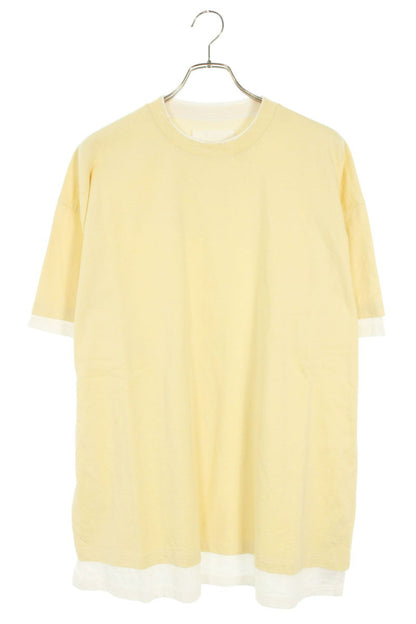 Jil Sander 23AW T-Shirt Yellow x White Size M
