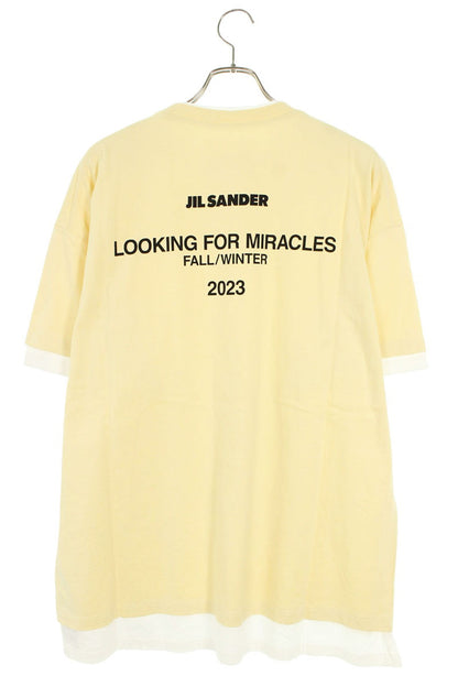 Jil Sander 23AW T-Shirt Yellow x White Size M