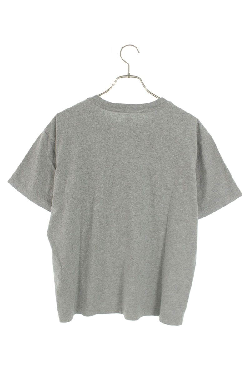 HUMAN MADE HM30CS037 Logo Crewneck T-Shirt Gray Size M