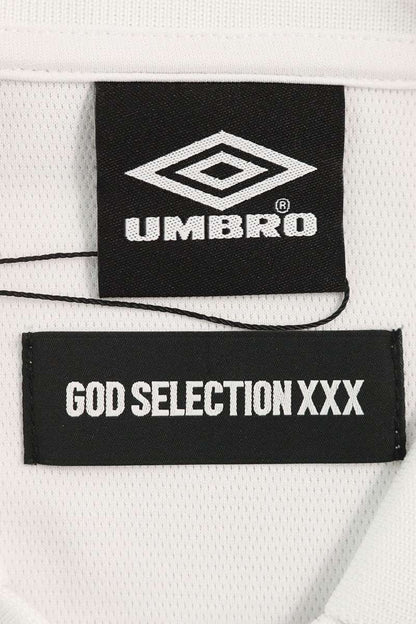 Umbro x GOD SELECTION XXX Logo Print T-Shirt White Size L