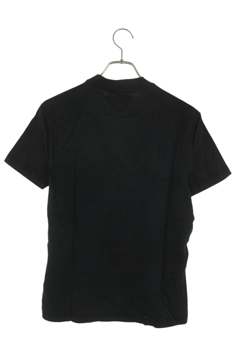 Prada Black Plate Patch T-shirt Size XS