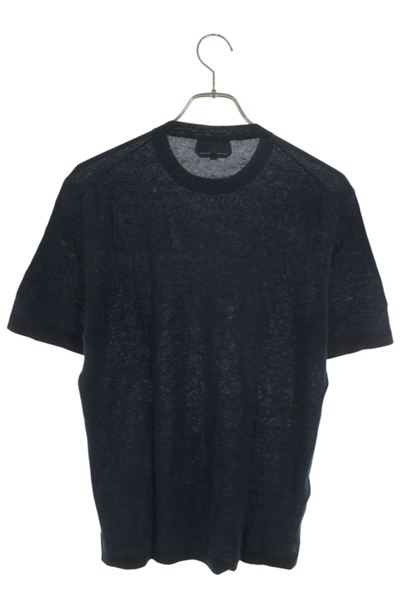 Hermes Cashmere T-Shirt Blue Size XS