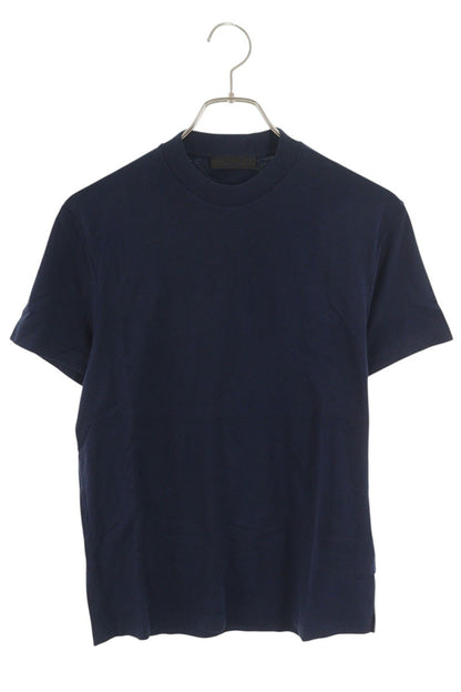 Prada Navy Cotton Plate Patch T-shirt Size XS