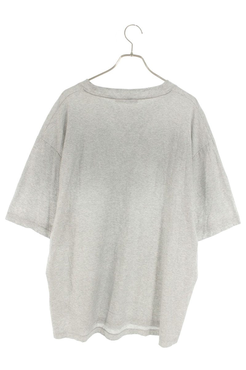 ACNE STUDIOS Vintage Distressed Logo T-Shirt Gray Size XXL