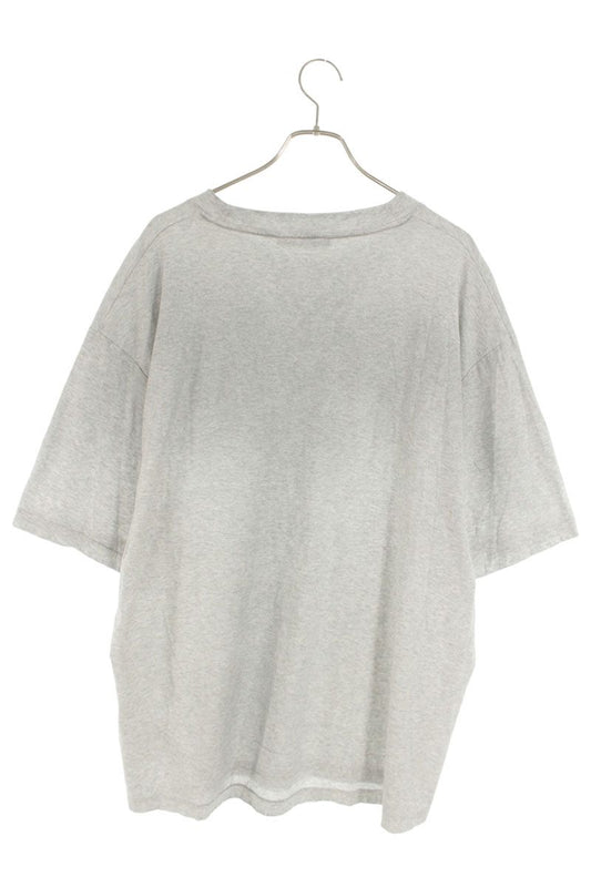 ACNE STUDIOS Vintage Distressed Logo T-Shirt Gray Size XXL