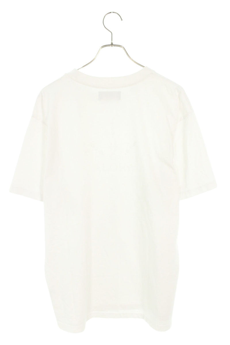 HOORSENBUHS Waikiki Print T-Shirt White Cotton Size L