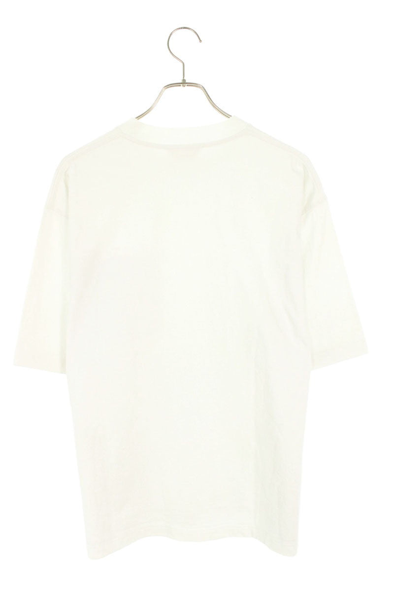 MARNI 25AW Logo Embroidered Pocket T-Shirt White Size M