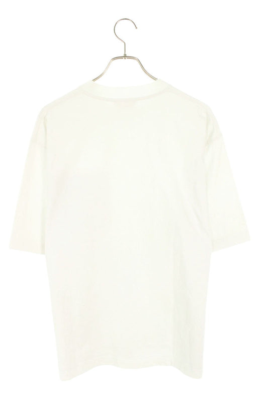 MARNI 25AW Logo Embroidered Pocket T-Shirt White Size M