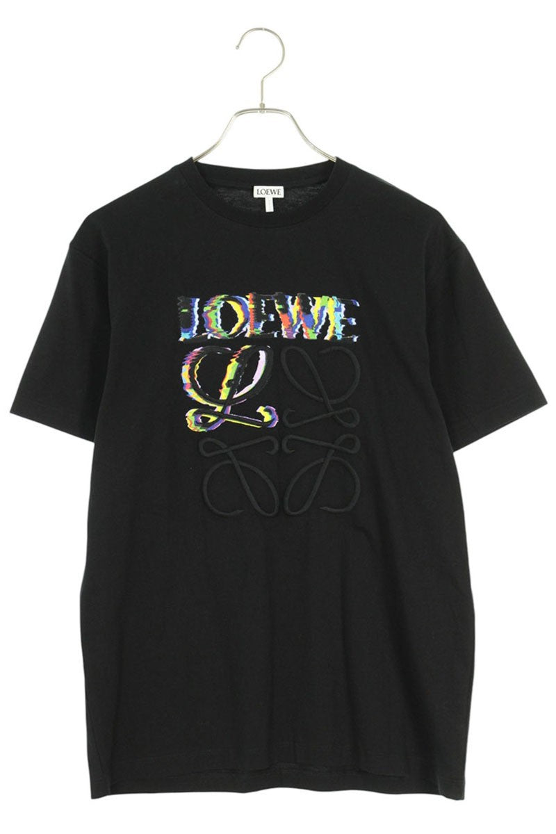LOEWE Anagram Oversized T-Shirt Multi Cotton Size XS