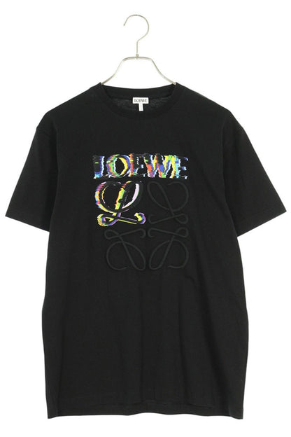 LOEWE Anagram Oversized T-Shirt Multi Cotton Size XS