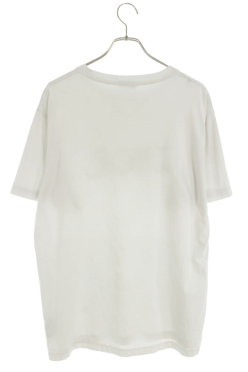 DIOR Logo Embroidered T-Shirt White Size L