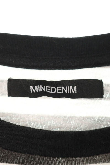 MINEDENIM 22SS Pocket Border T-Shirt Multi Size M