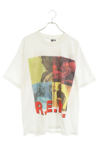 VINTAGE R.E.M. Monster Band Tour T-Shirt White Size XL
