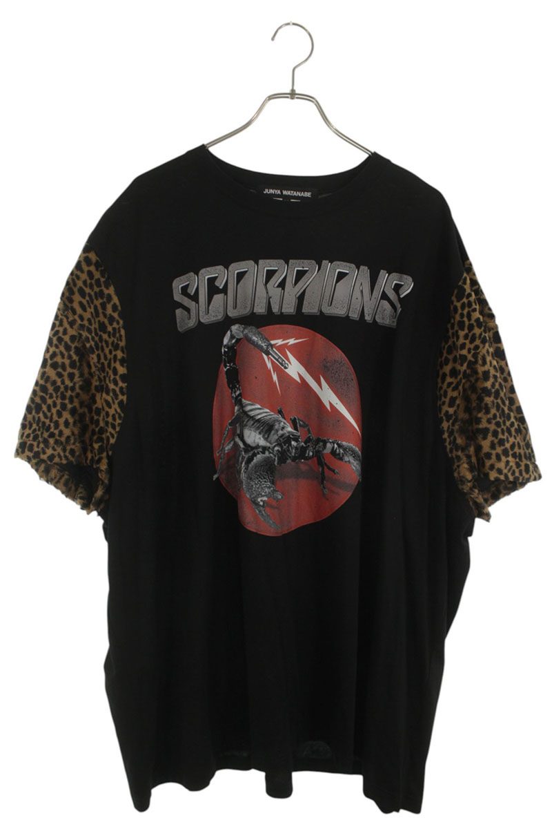 Junya Watanabe AD2022 leopard T-Shirt Black Size M