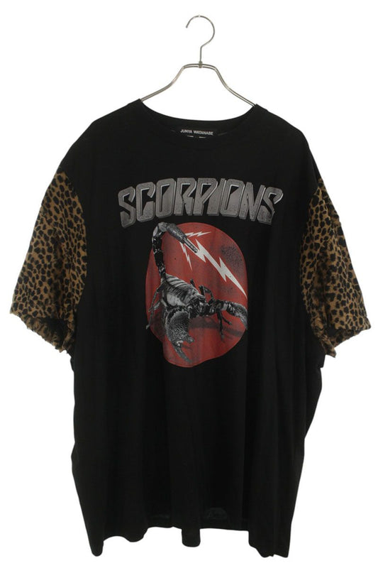 Junya Watanabe AD2022 leopard T-Shirt Black Size M