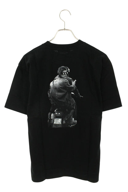 GOD SELECTION XXX Black Back Photo Print T-Shirt Size S