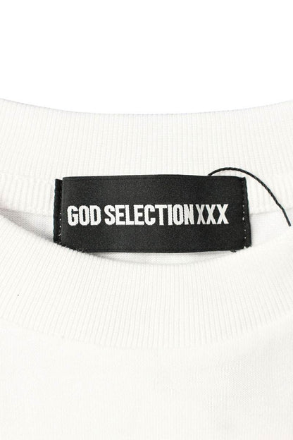 GOD SELECTION XXX White Photo Print T-Shirt Size S