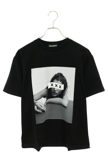 GOD SELECTION XXX Black Photo Print T-Shirt Size S