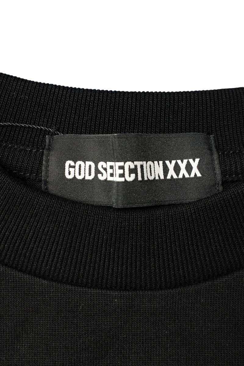 GOD SELECTION XXX Black Photo Print T-Shirt Size S