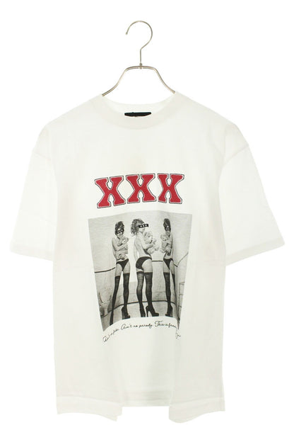 GOD SELECTION XXX White Photo Print T-Shirt Size M