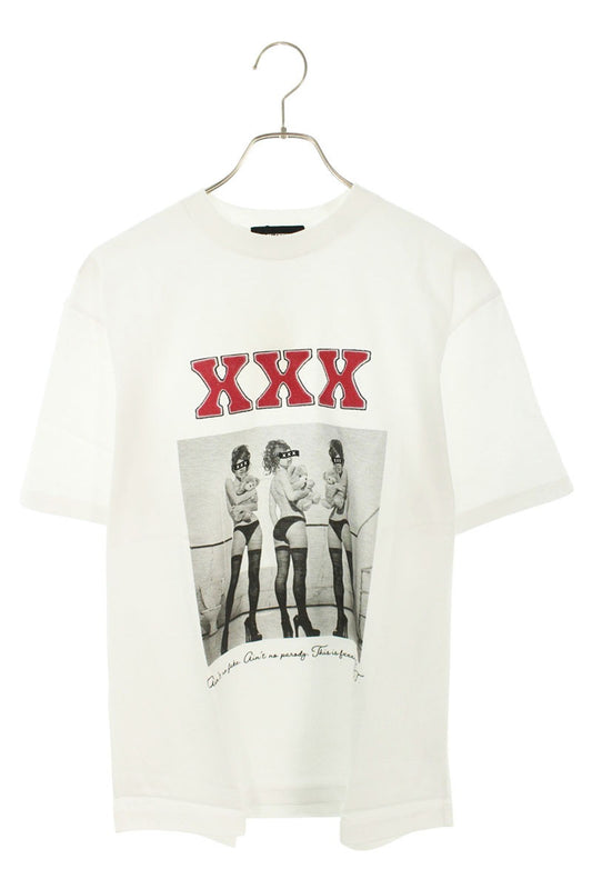 GOD SELECTION XXX White Photo Print T-Shirt Size M