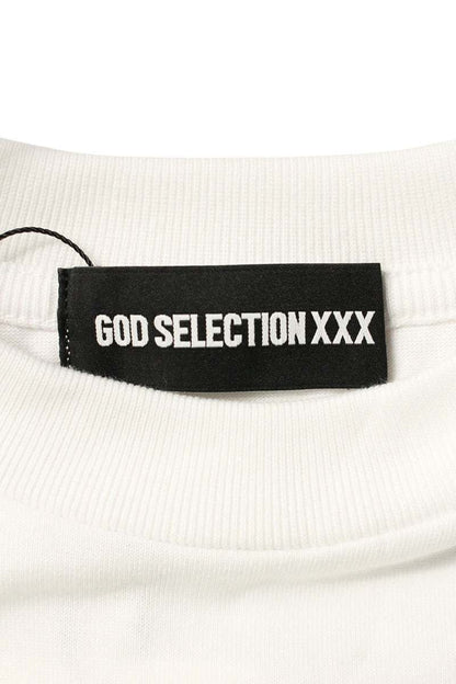 GOD SELECTION XXX White Photo Print T-Shirt Size M