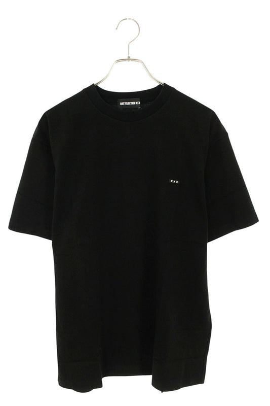GOD SELECTION XXX Black Logo Patch T-Shirt Size M