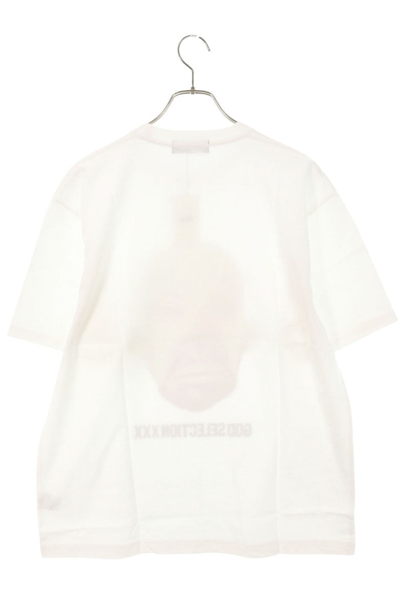 GOD SELECTION XXX White Cotton Logo Print T-Shirt Size M