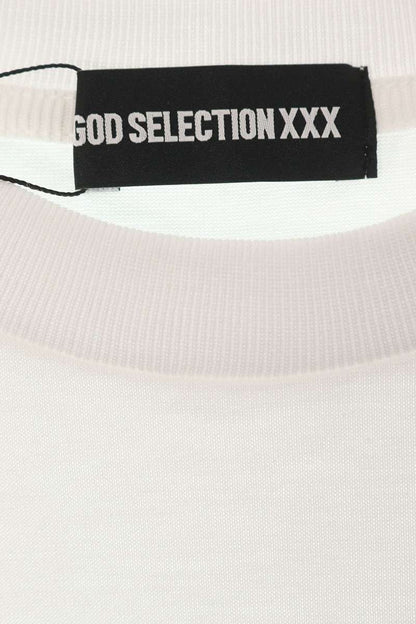 GOD SELECTION XXX White Cotton Photo Print T-Shirt Size M