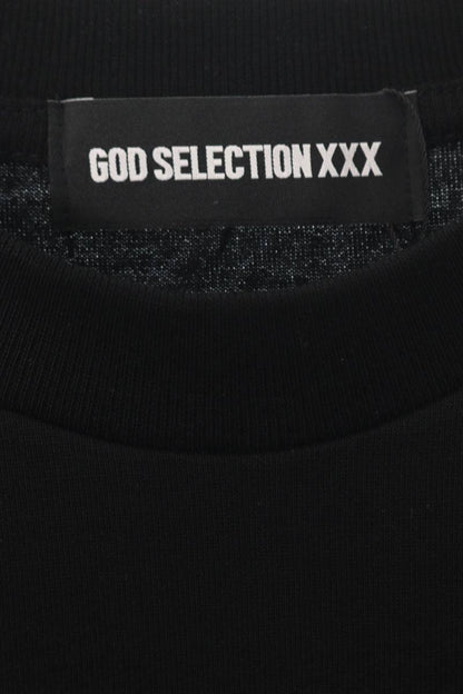 GOD SELECTION XXX Black Cotton Photo Print T-Shirt Size M