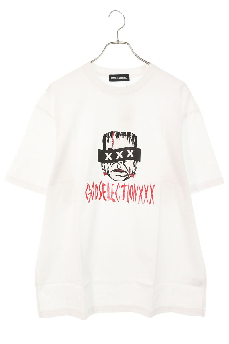 GOD SELECTION XXX White Cotton Photo Print T-Shirt Size S
