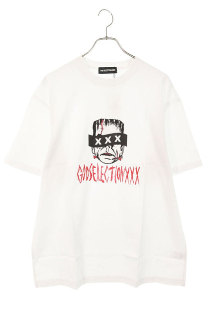 GOD SELECTION XXX White Cotton Photo Print T-Shirt Size S