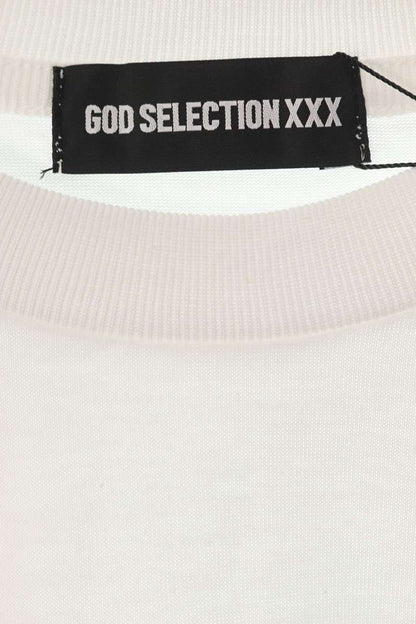 GOD SELECTION XXX White Cotton Photo Print T-Shirt Size M