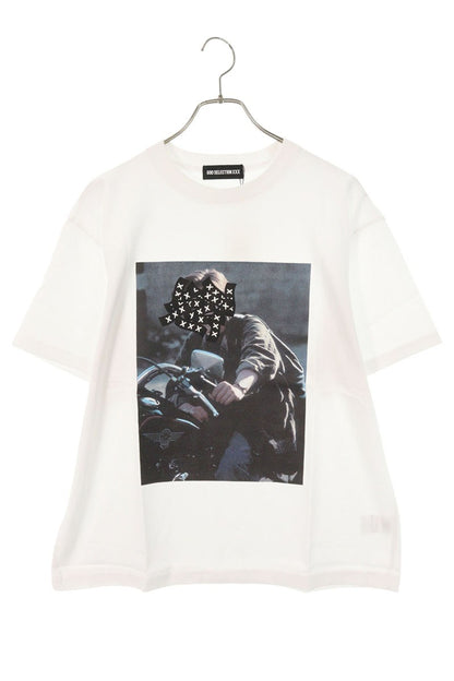 GOD SELECTION XXX White Cotton Photo Print T-Shirt Size S
