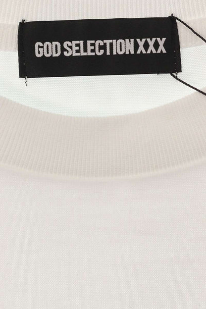 GOD SELECTION XXX White Cotton Photo Print T-Shirt Size S