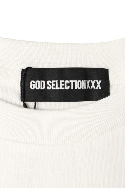 GOD SELECTION XXX White Cotton Back Photo Print Size M