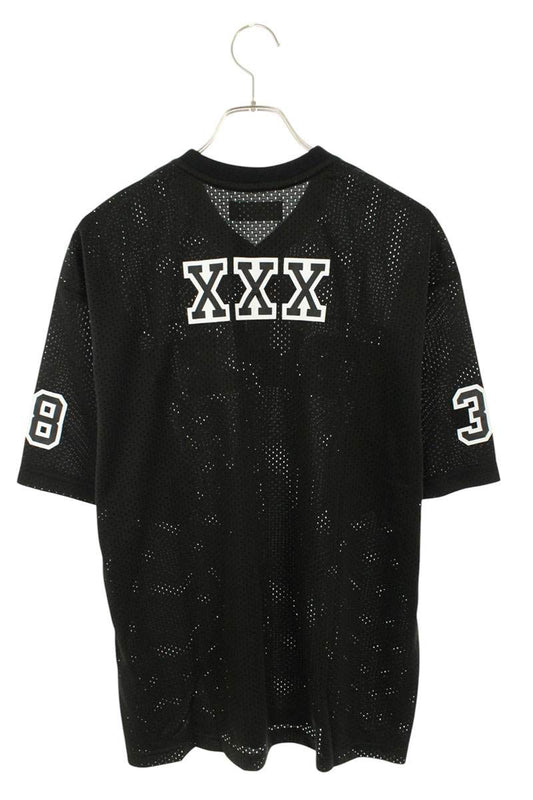 GOD SELECTION XXX Logo Print T-Shirt Black Size M