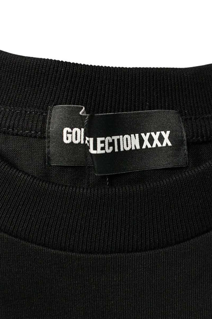 GOD SELECTION XXX Black Photo Print Cotton T-shirt Size S