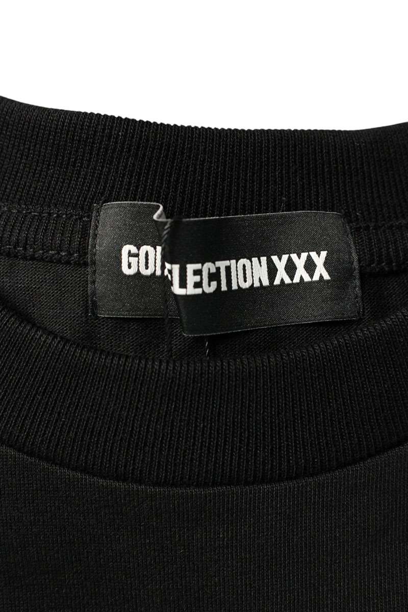 GOD SELECTION XXX Black Photo Print Cotton T-shirt Size M