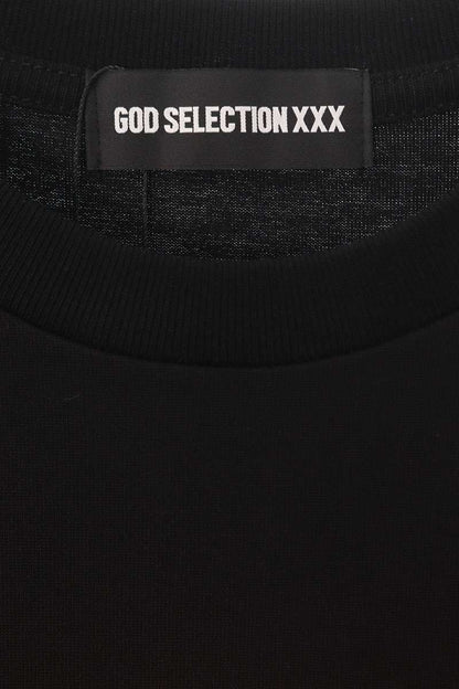 GOD SELECTION XXX Cotton Photo Print T-Shirt Black Size M