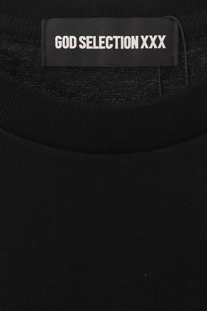 GOD SELECTION XXX Cotton Photo Print T-Shirt Black Size S